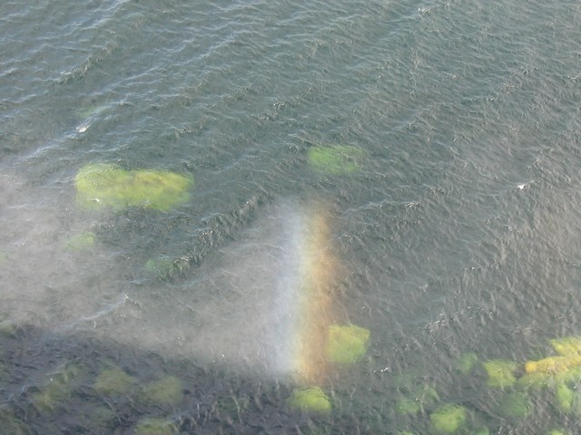 Scotland: A Hlafrainbow forming