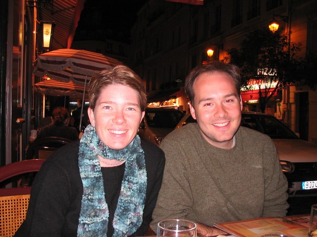 France: The people that took the last picture I ended up bumping into later and they asked if I wanted to go to dinner... and here they are
