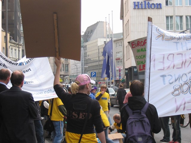 Germany: A protest