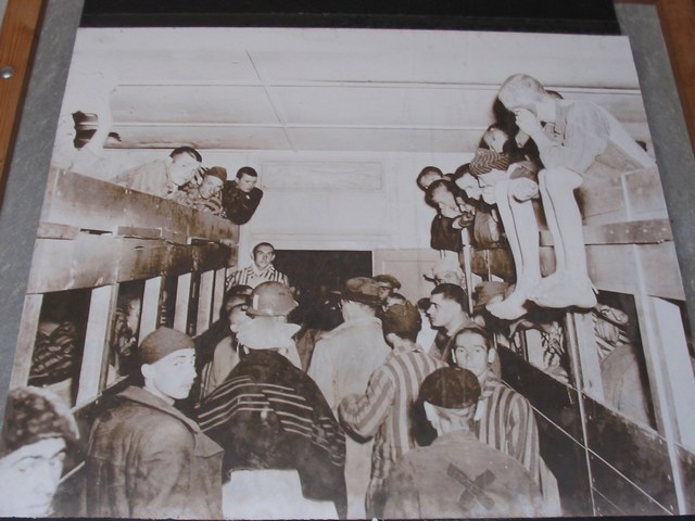 Germany: Dachau A photo of how they were forced to sleep
