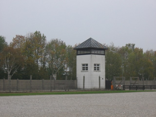 Germany: Dachau A sniper tower