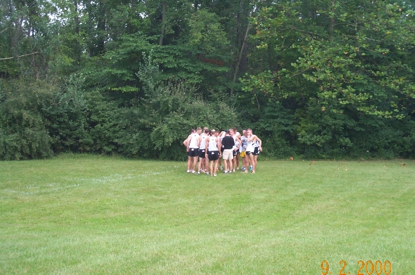 A Team Huddle