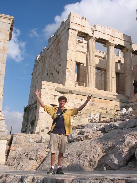 Greece: A photo of some pilars... not the parthenon