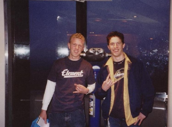 Dave & Dave in the CN Tower