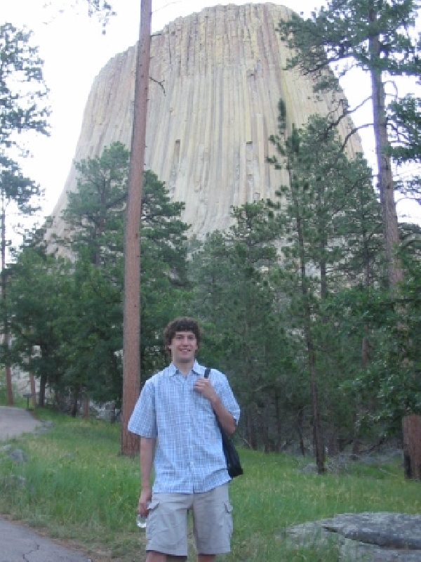 Me Right up close to the Tower