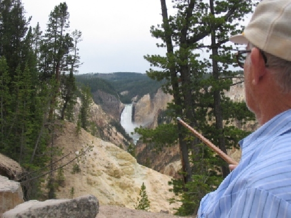 Grandpa Pointing outward