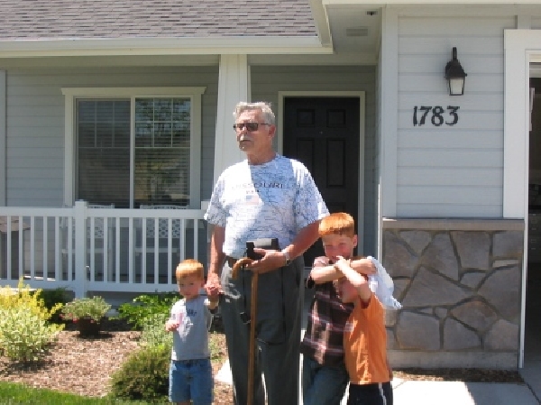 Grandpa and Jeffs Kids