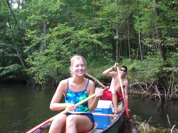 Luke and Kate Stuck in a Tree with us