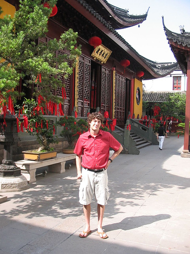Shanghai - At an ancient Buddist Temple