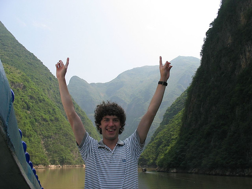 Yangtze River - They told me to get down off the balcony after this