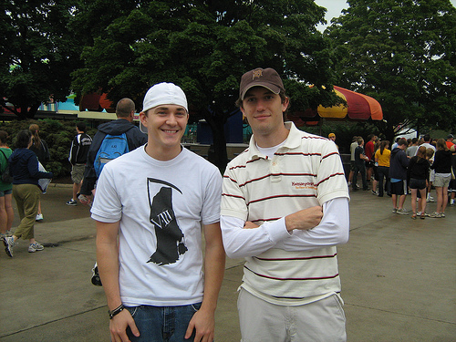 Before the park opened