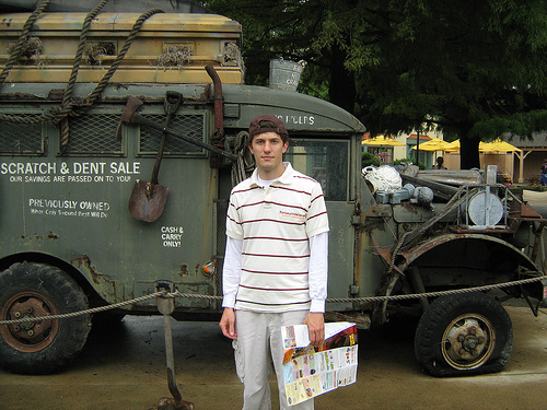 The dead truck with me