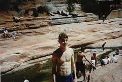 Dude look at your 6 pack you animal!