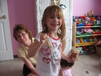 Cute Little Alice at Heathers House
