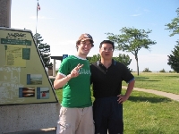 Me and a Random China Friend I met at a Rest Area