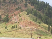 Hills in The First Wyoming Rest Area