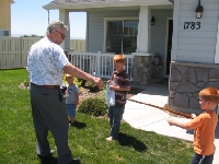 Grandpa and Jeffs Kids