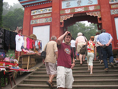 Yangtze River - Tipping the Hat (It was sure a hot day)