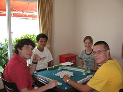 Yangtze River - Playing Mahjonng