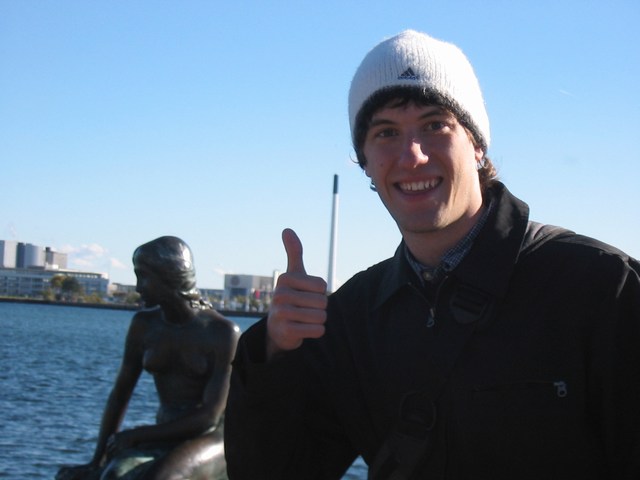 Denmark: Me and the little mermaid... a cheesy tourist attraction to check off the list