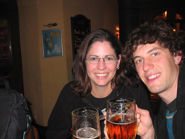 Czech Replublic: Us in the pub