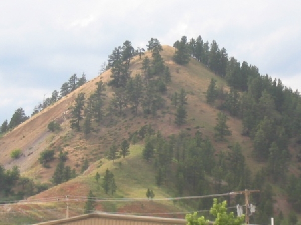 Hills in The First Wyoming Rest Area