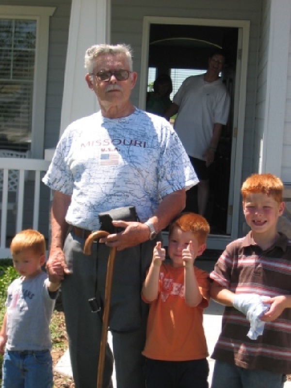 Grandpa and Jeffs Kids