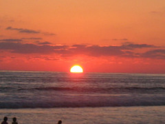 This was taken on the first night I got there on the beach